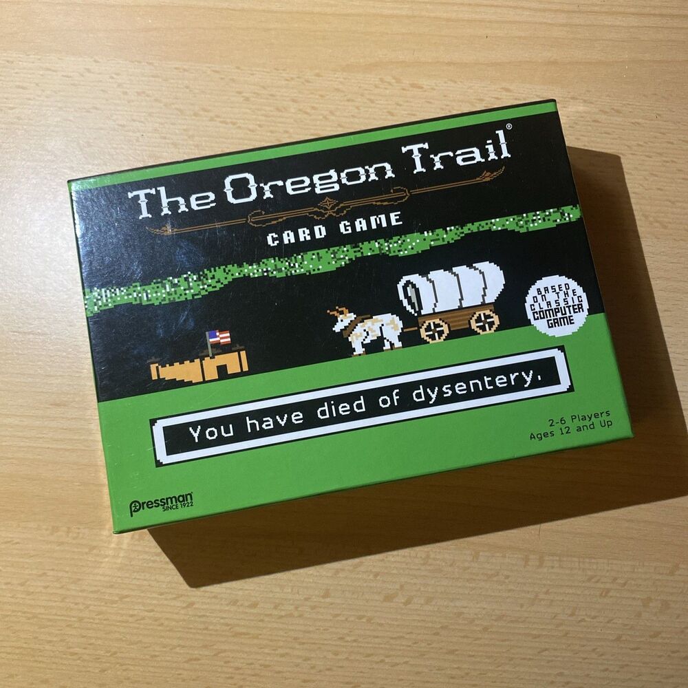 The Oregon Trail Card Game - by Pressman